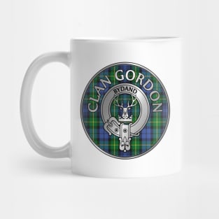 Clan Gordon Crest & Tartan Mug